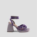 MIM Sandalia de tacón NET MALVA