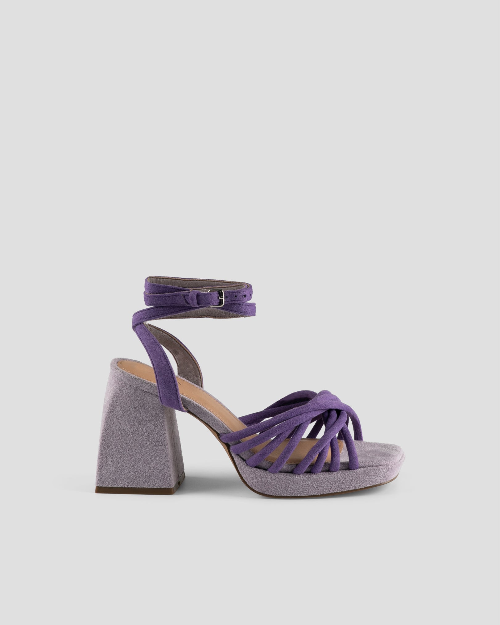 MIM Sandalia de tacón NET MALVA