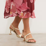 MIM Sandalia de tacón Rafaella Dorado