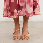 MIM Sandalia de tacón Rafaella Nude