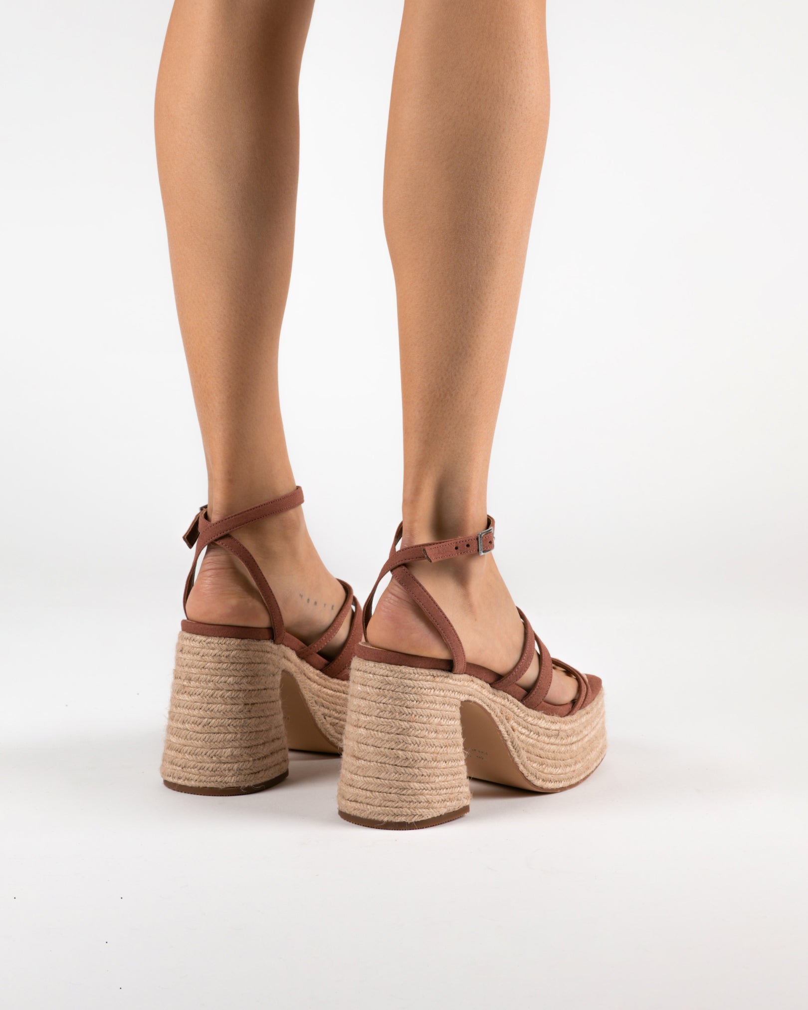 MIM Sandalia de tacón RIVA CORAL