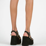 MIM Sandalia de tacón RIVA NEGRO