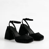 MIM Sandalia de tacón SIRA NEGRO