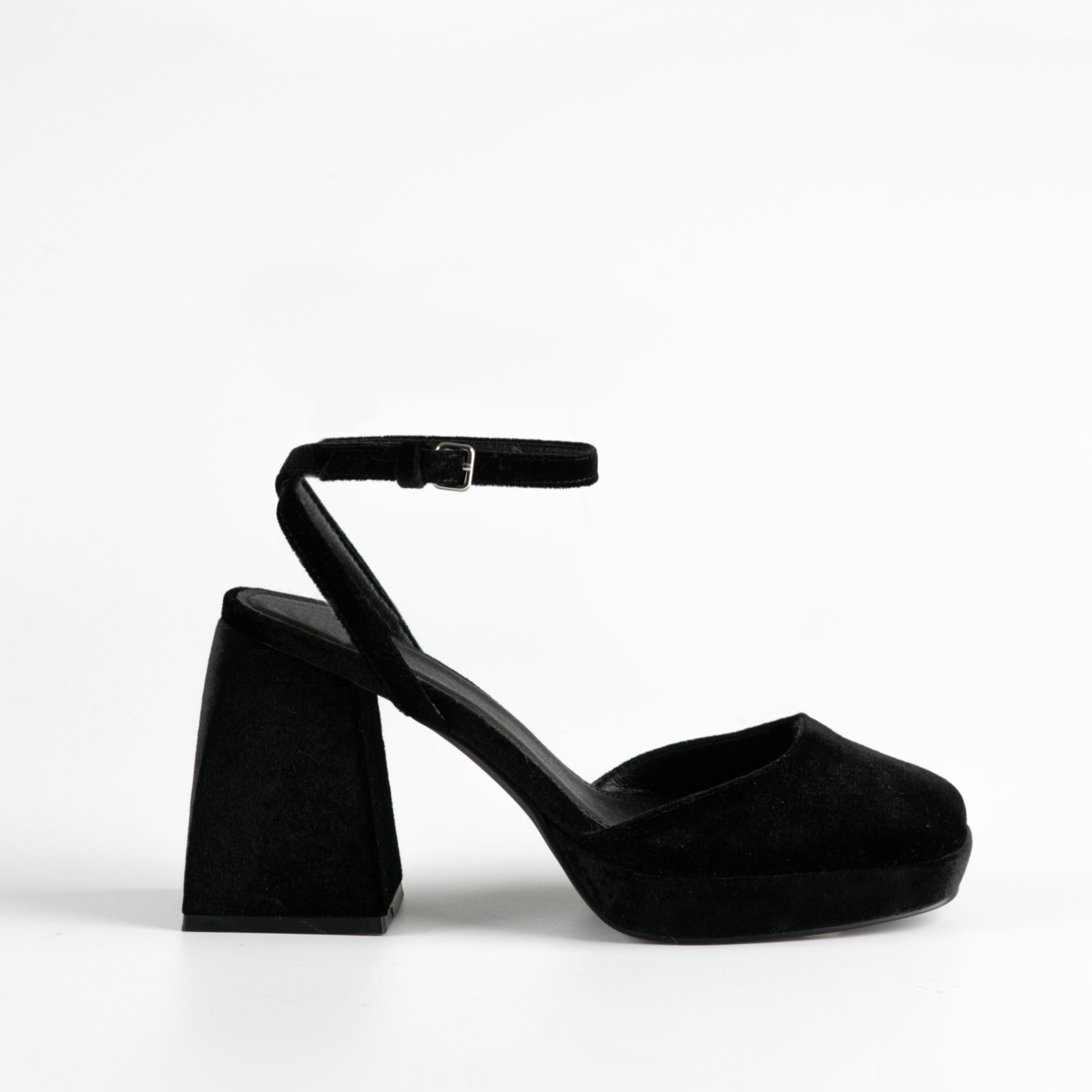 MIM Sandalia de tacón SIRA NEGRO