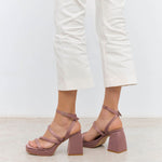 MIM Sandalia de tacón SKY MALVA