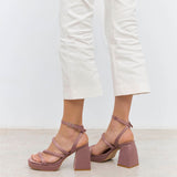 MIM Sandalia de tacón SKY MALVA