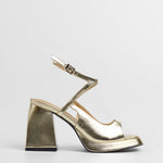 MIM Sandalia de tacón Sunne Dorado