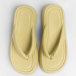 MIM Sandalia plana Brust Amarillo