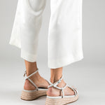 MIM Sandalia plana CHIKO ECRU