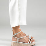 MIM Sandalia plana CHIKO ECRU