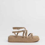 MIM Sandalia plana Formentor Neat Topo