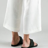 MIM Sandalia plana LOLA SERPIENTE NEGRO