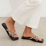 MIM Sandalia plana Rein Print