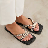 MIM Sandalia plana Rein Print