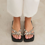 MIM Sandalia plana Rein Print