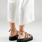 MIM Sandalia plana SUKI TOPO