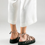 MIM Sandalia plana SUKI TOPO