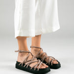 MIM Sandalia plana SUKI TOPO