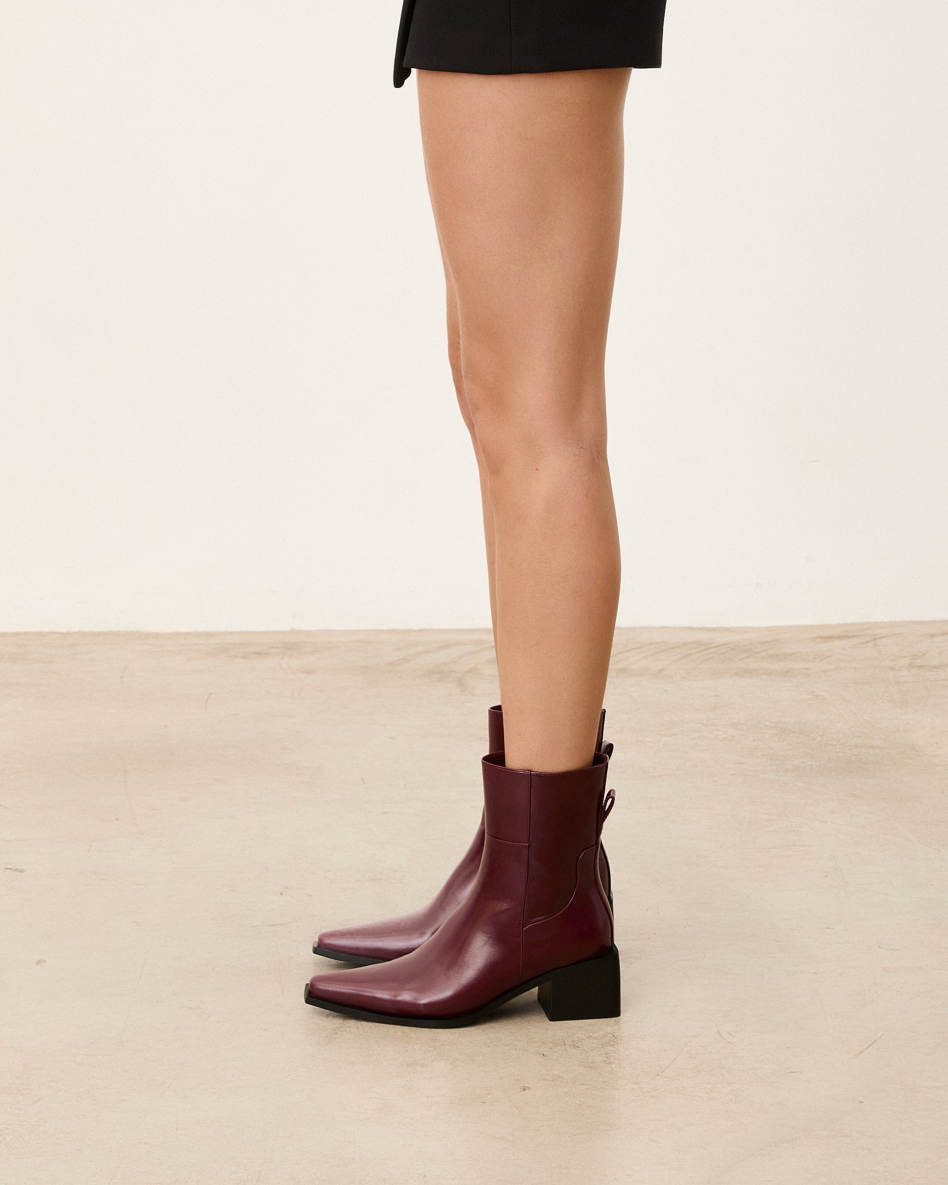 Mim shoes Botas y botines ALLEY BURDEOS