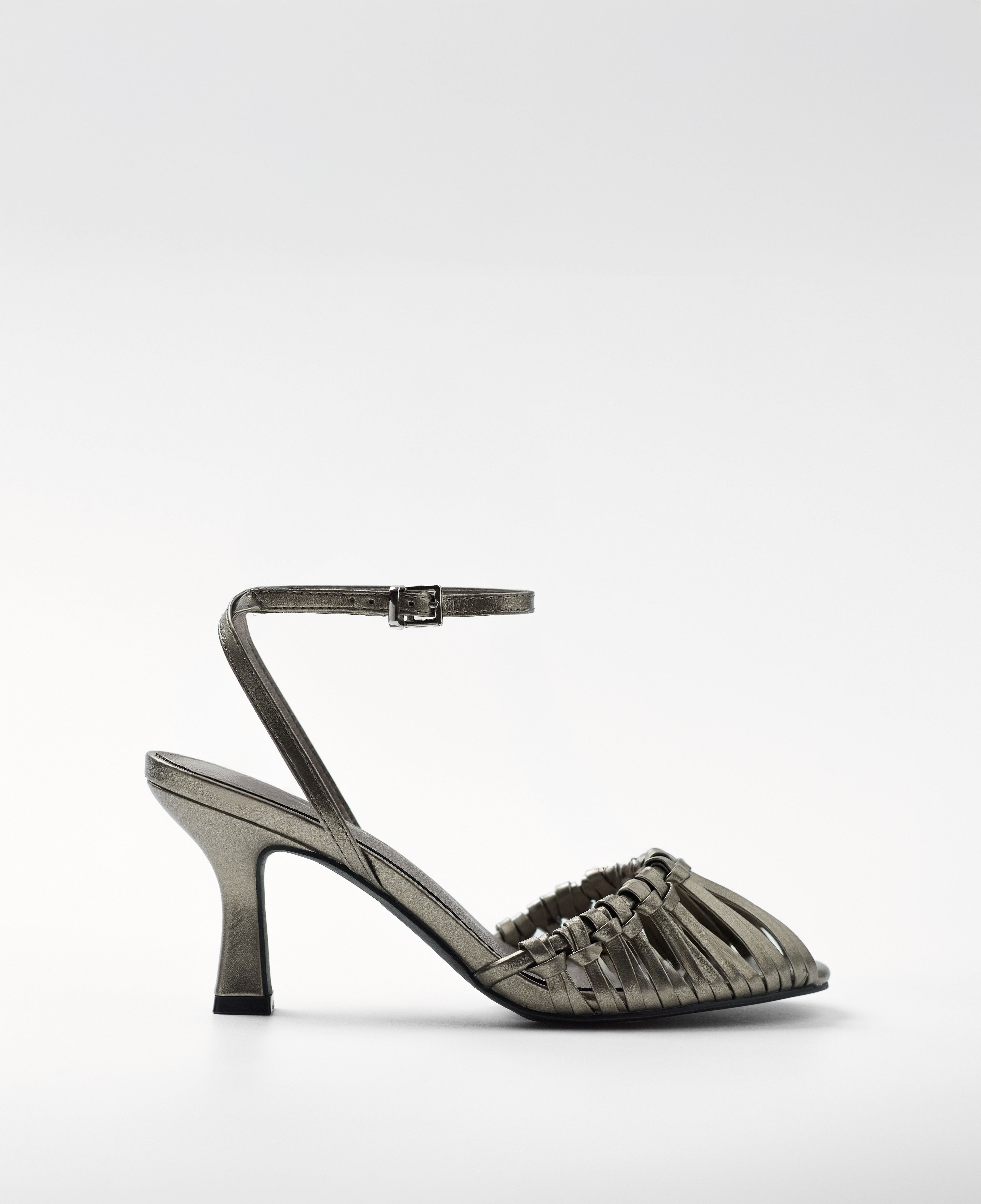 Mim shoes Sandalia de tacón ANYA METALIZADO