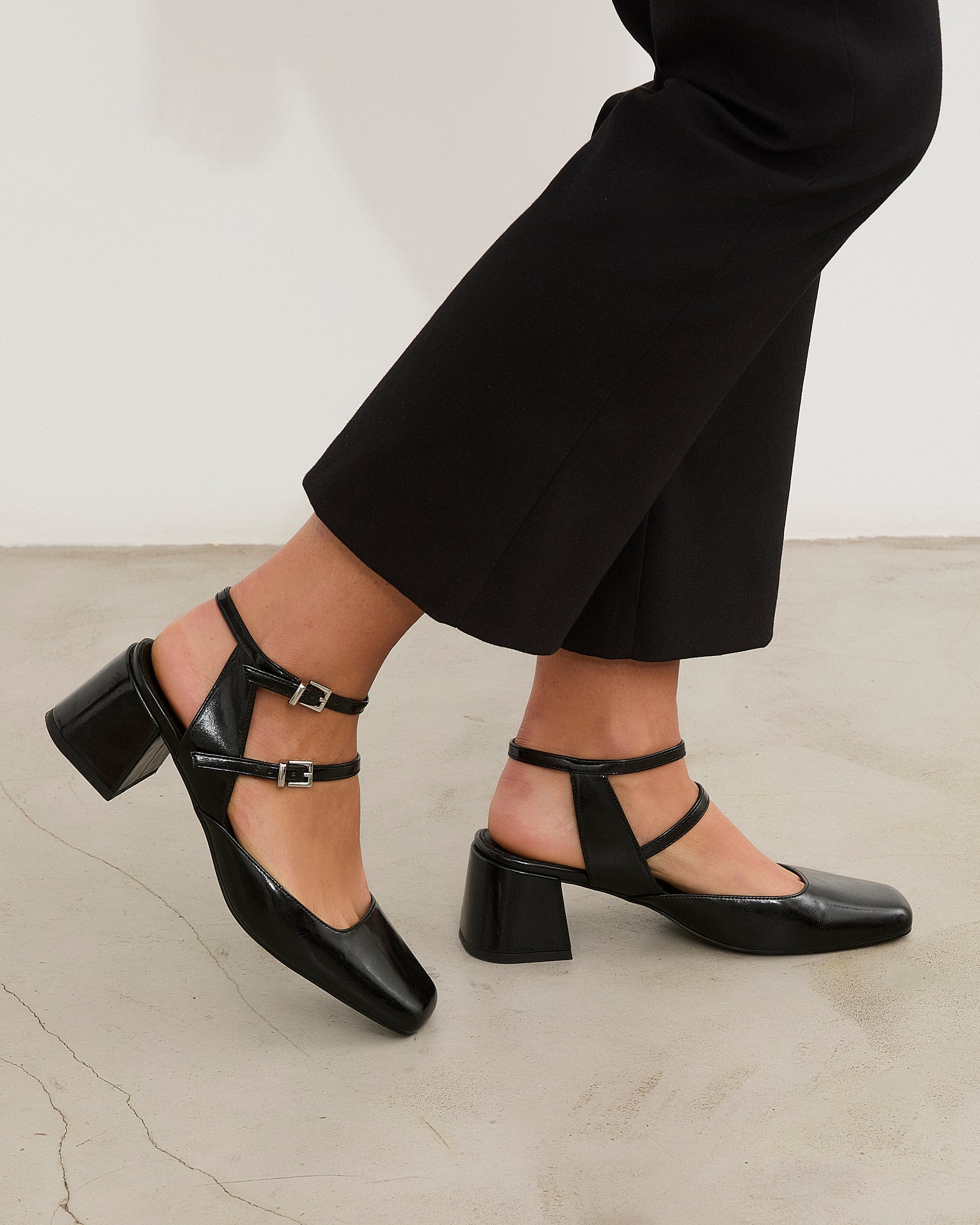 Mim shoes Sandalia de tacón AUDREY NEGRO