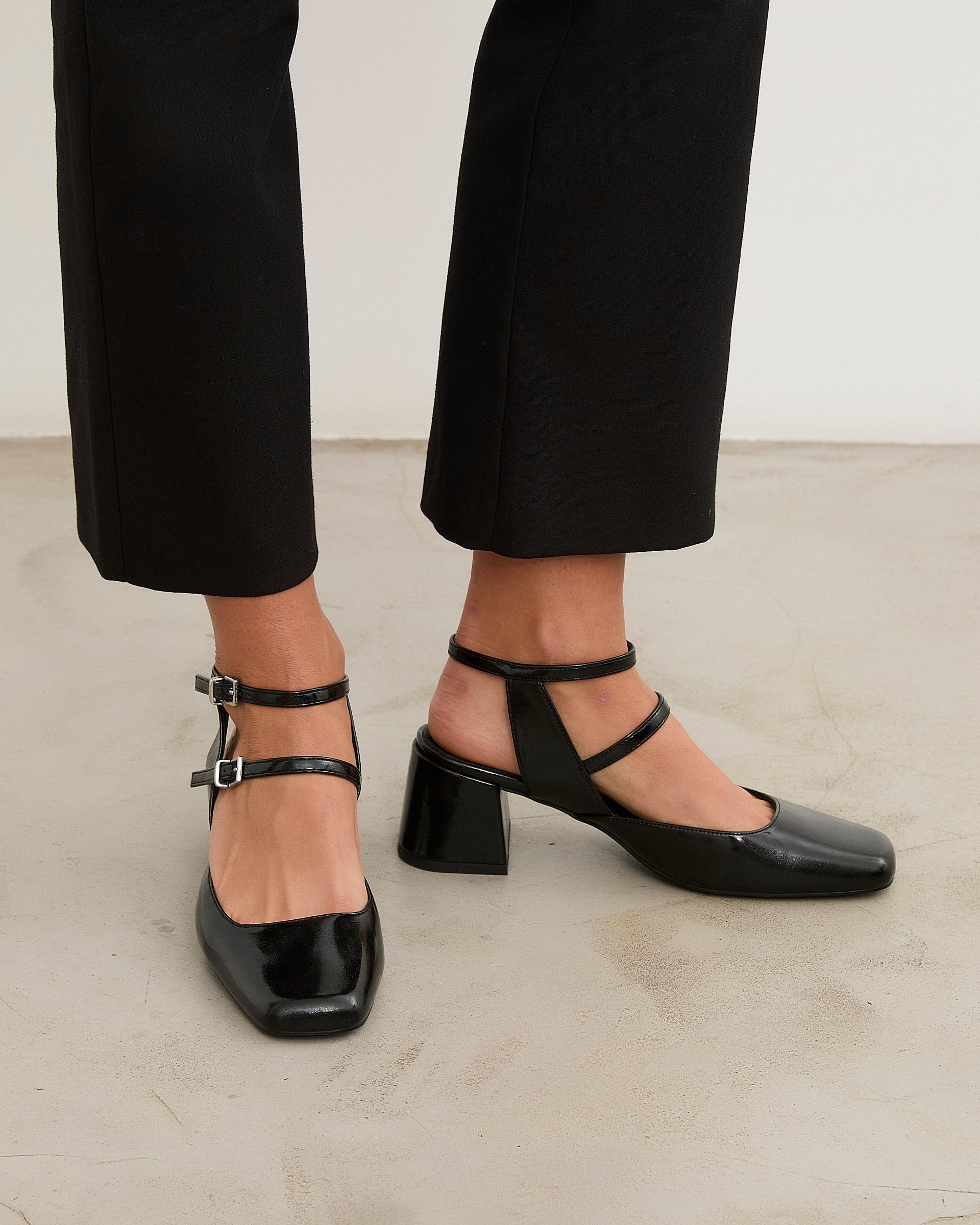 Mim shoes Sandalia de tacón AUDREY NEGRO