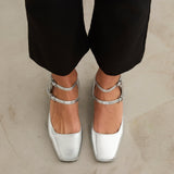 Mim shoes Sandalia de tacón AUDREY PLATA