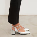 Mim shoes Sandalia de tacón AUDREY PLATA