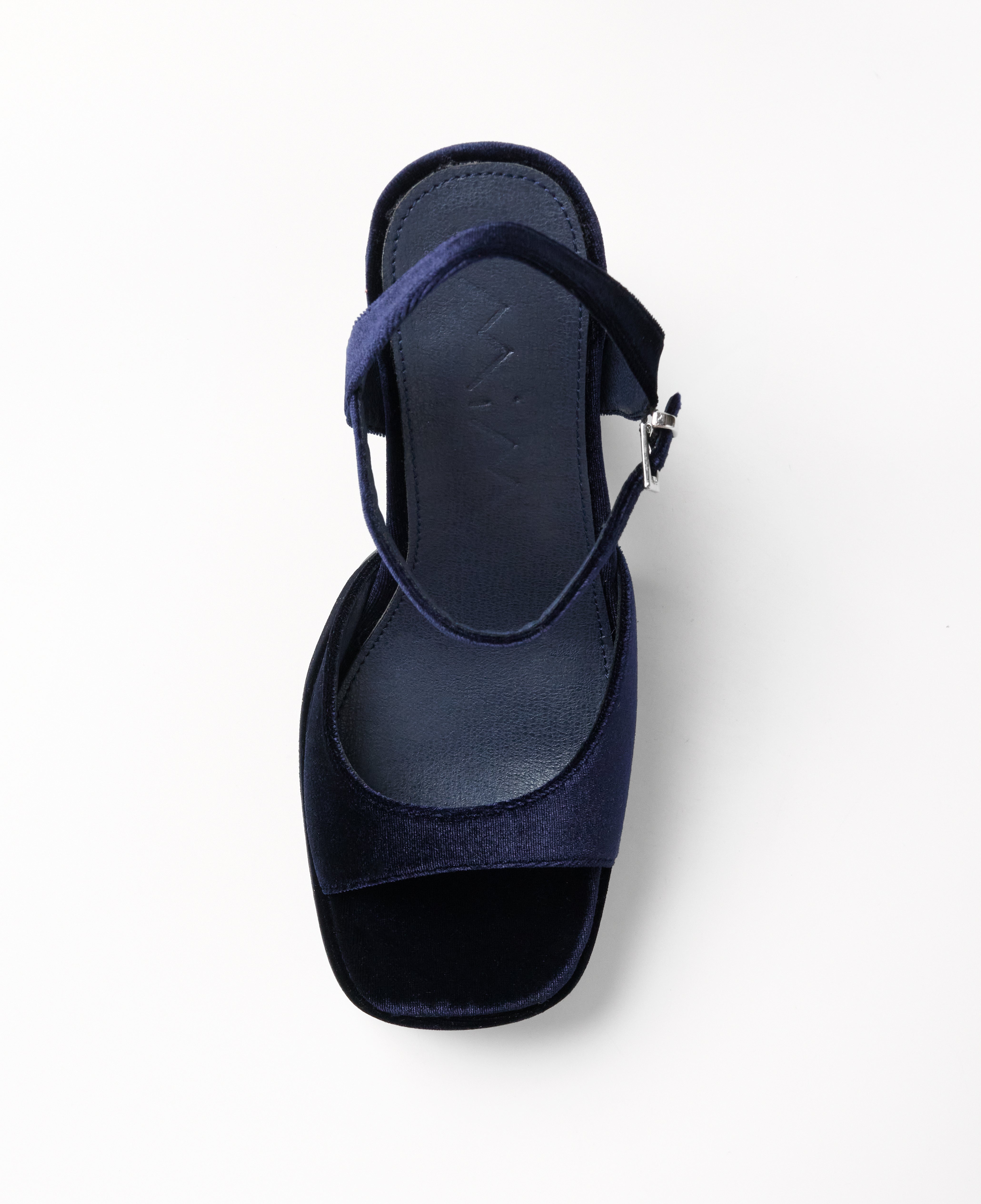 Mim shoes Sandalia de tacón DOMINIC AZUL MARINO