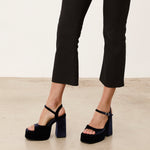 Mim shoes Sandalia de tacón DOMINIC AZUL MARINO