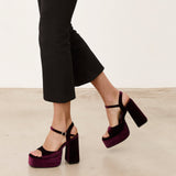 Mim shoes Sandalia de tacón DOMINIC BURDEOS