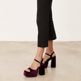 Mim shoes Sandalia de tacón DOMINIC BURDEOS