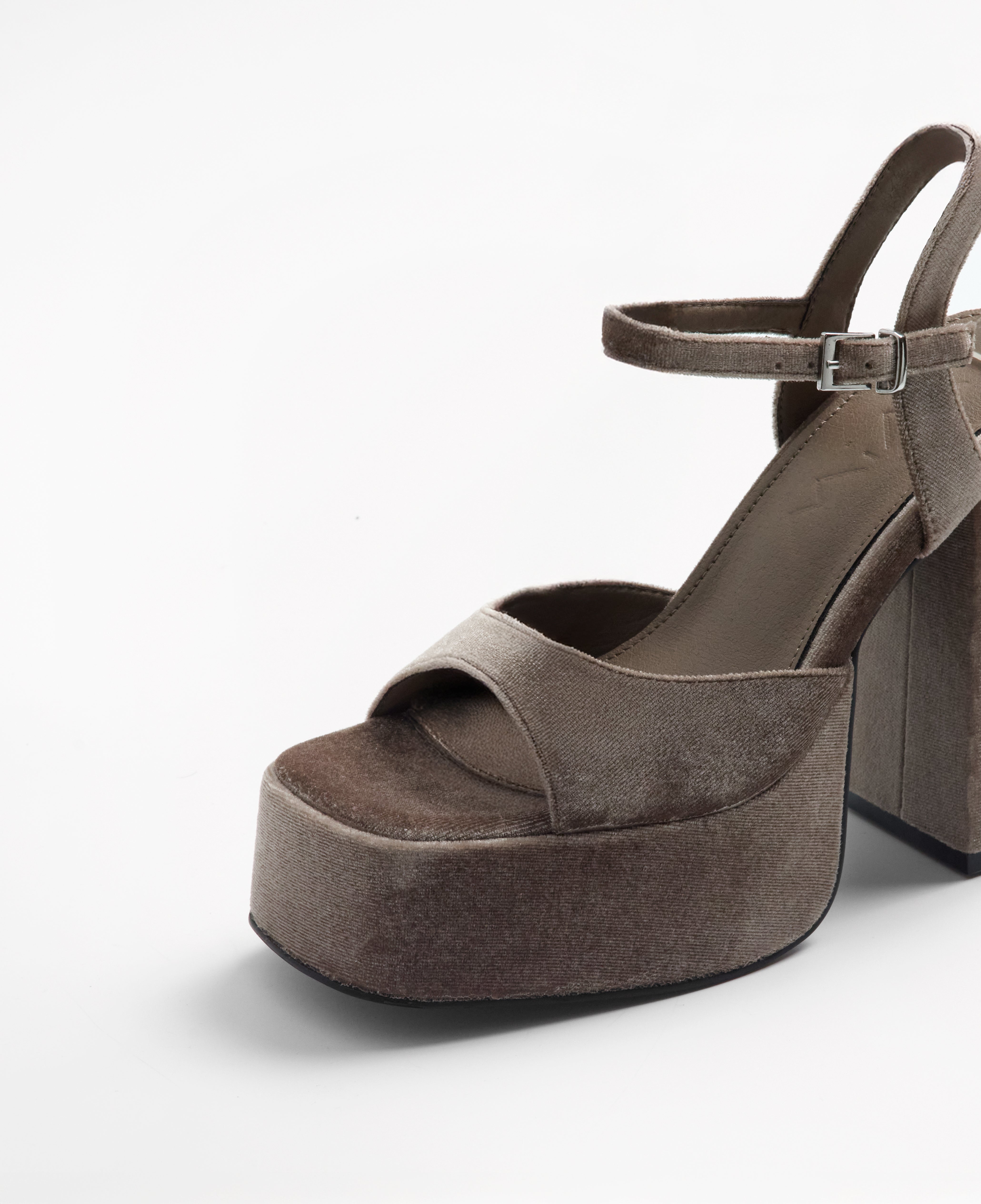 Mim shoes Sandalia de tacón DOMINIC TOPO