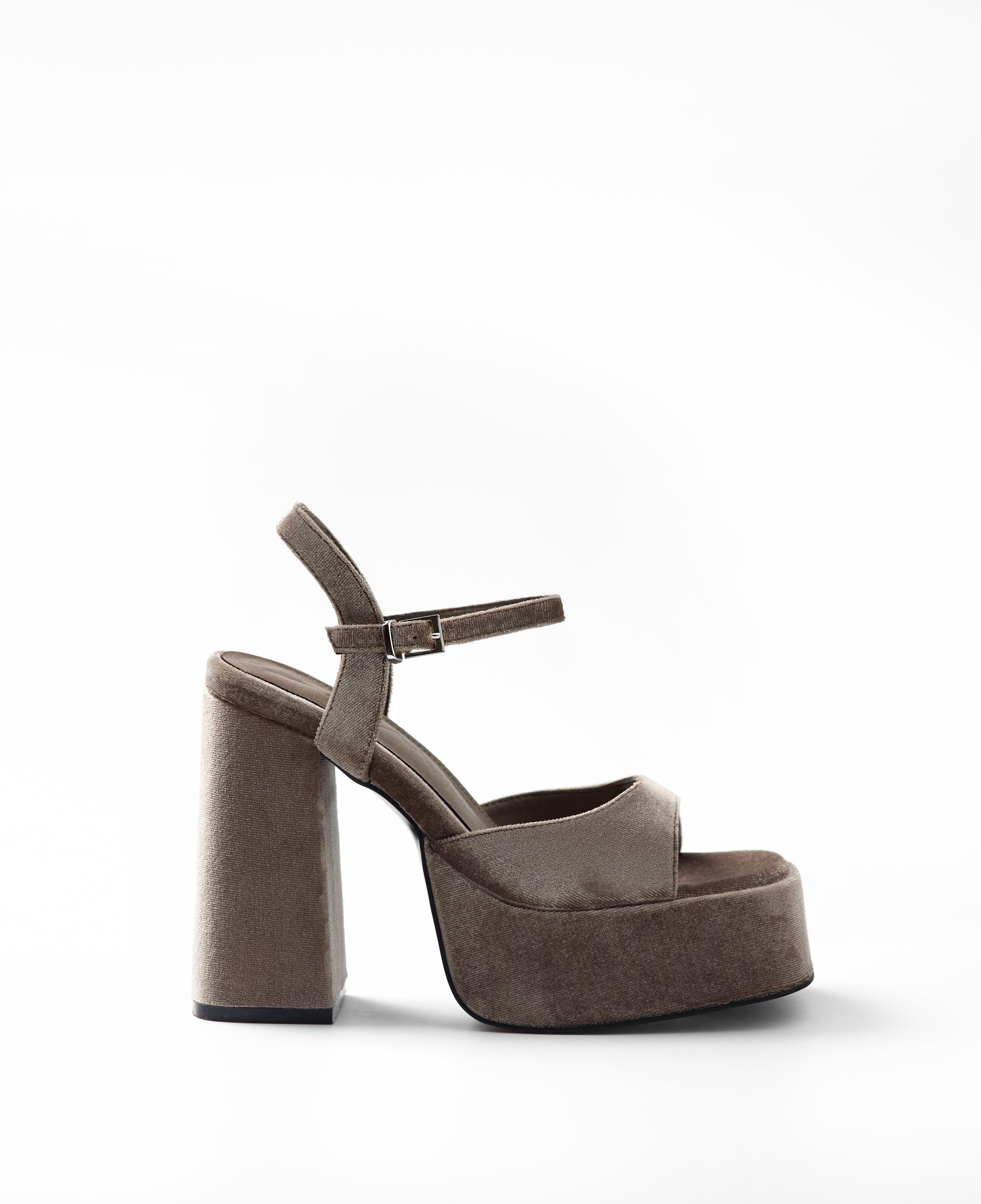 Mim shoes Sandalia de tacón DOMINIC TOPO