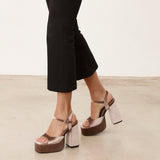 Mim shoes Sandalia de tacón DOMINIC TOPO