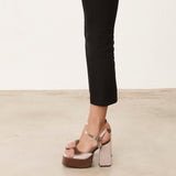 Mim shoes Sandalia de tacón DOMINIC TOPO