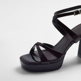 Mim shoes Sandalia de tacón GERY BURDEOS