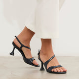 Mim shoes Sandalia de tacón RAFAELLA AZUL MARINO