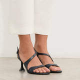 Mim shoes Sandalia de tacón RAFAELLA AZUL MARINO