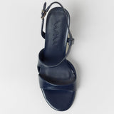 Mim shoes Sandalia de tacón RAFAELLA AZUL MARINO