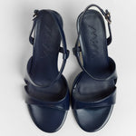 Mim shoes Sandalia de tacón RAFAELLA AZUL MARINO