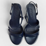 Mim shoes Sandalia de tacón RAFAELLA AZUL MARINO