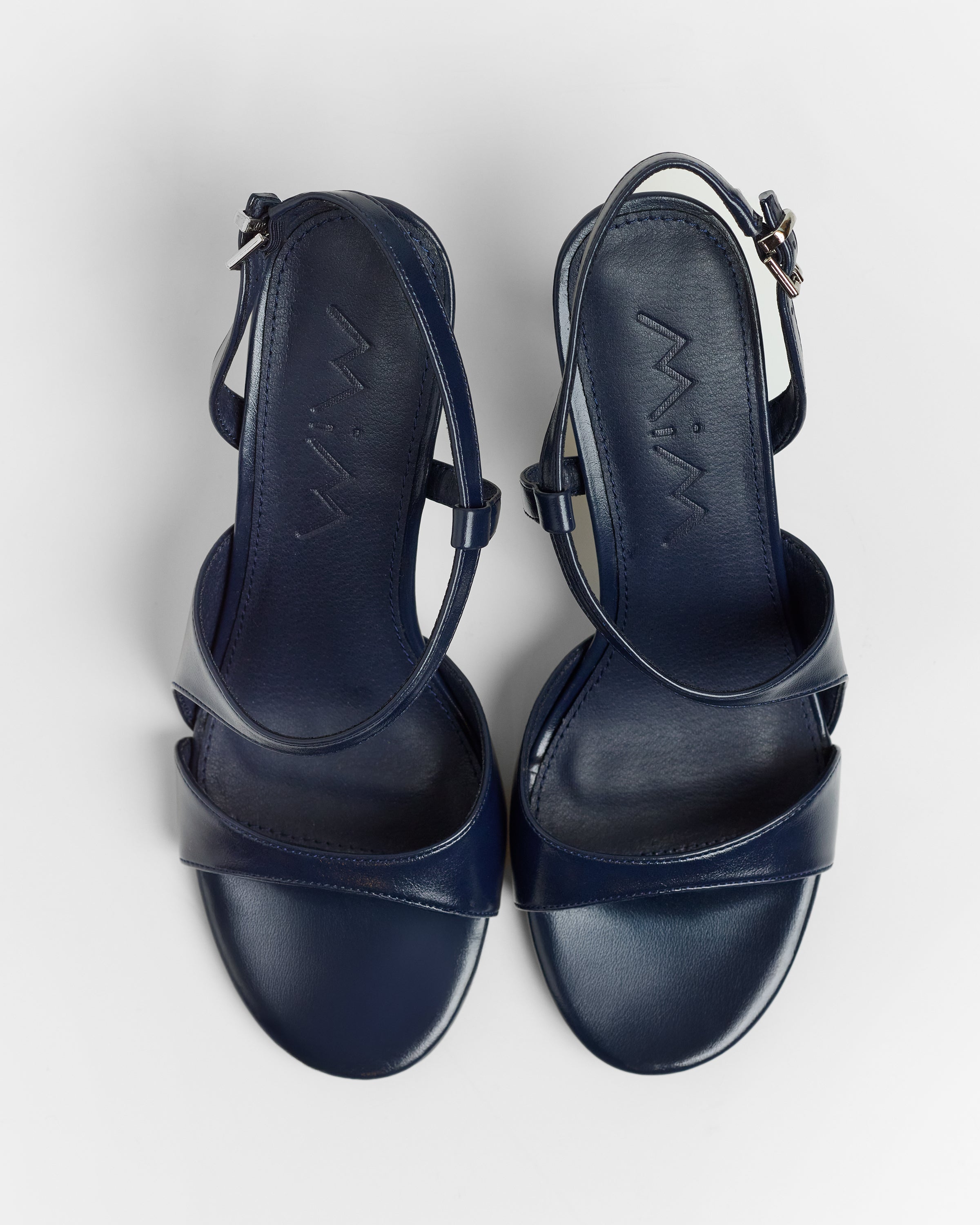 Mim shoes Sandalia de tacón RAFAELLA AZUL MARINO