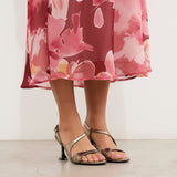 Mim shoes Sandalia de tacón RAFAELLA METALIZADO