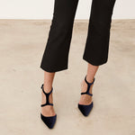 Mim shoes Tacón cerrado DANIELLE AZUL MARINO VELVET