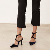 Mim shoes Tacón cerrado DANIELLE AZUL MARINO VELVET