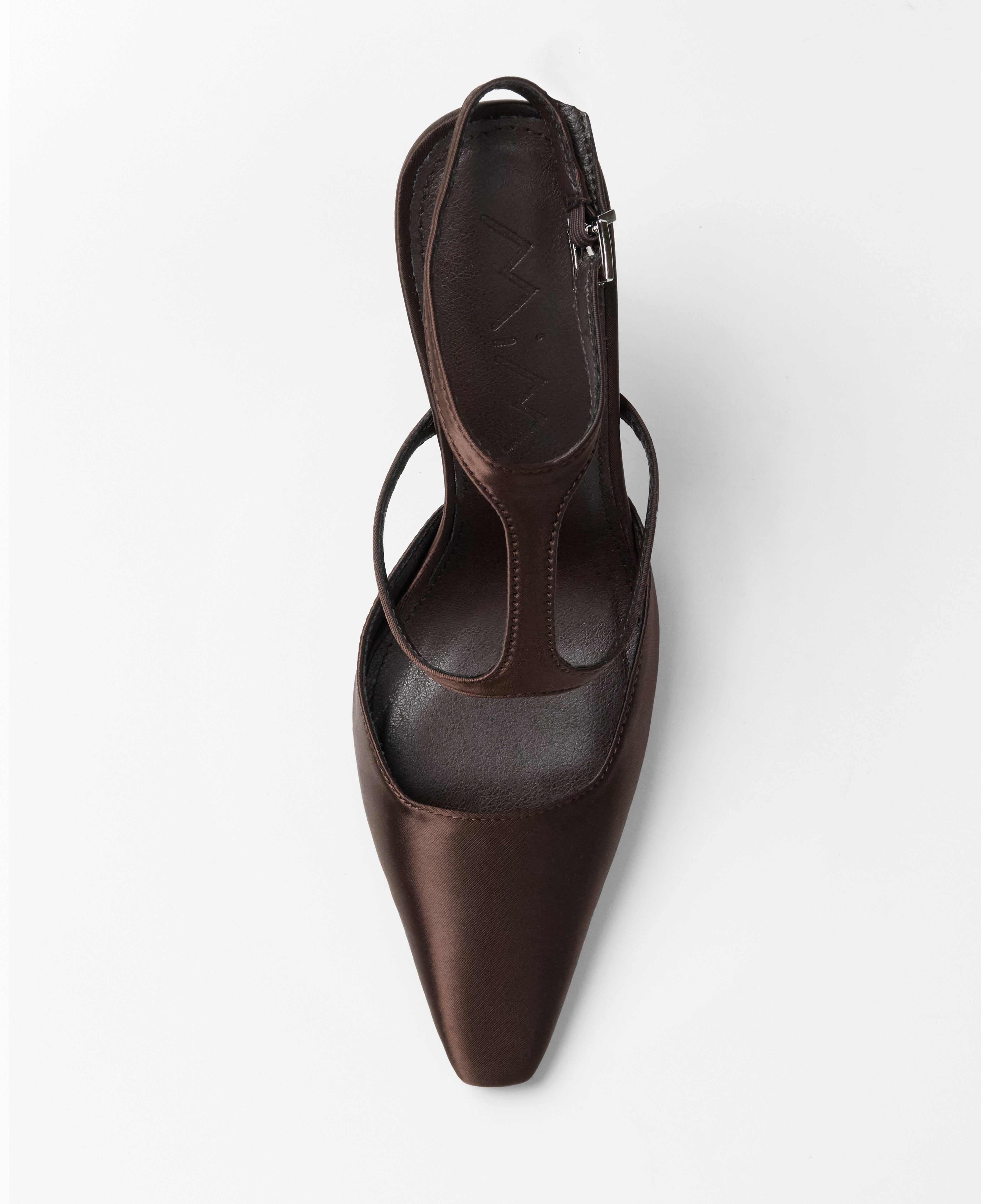 Mim shoes Tacón cerrado DANIELLE CHOCOLATE SATIN