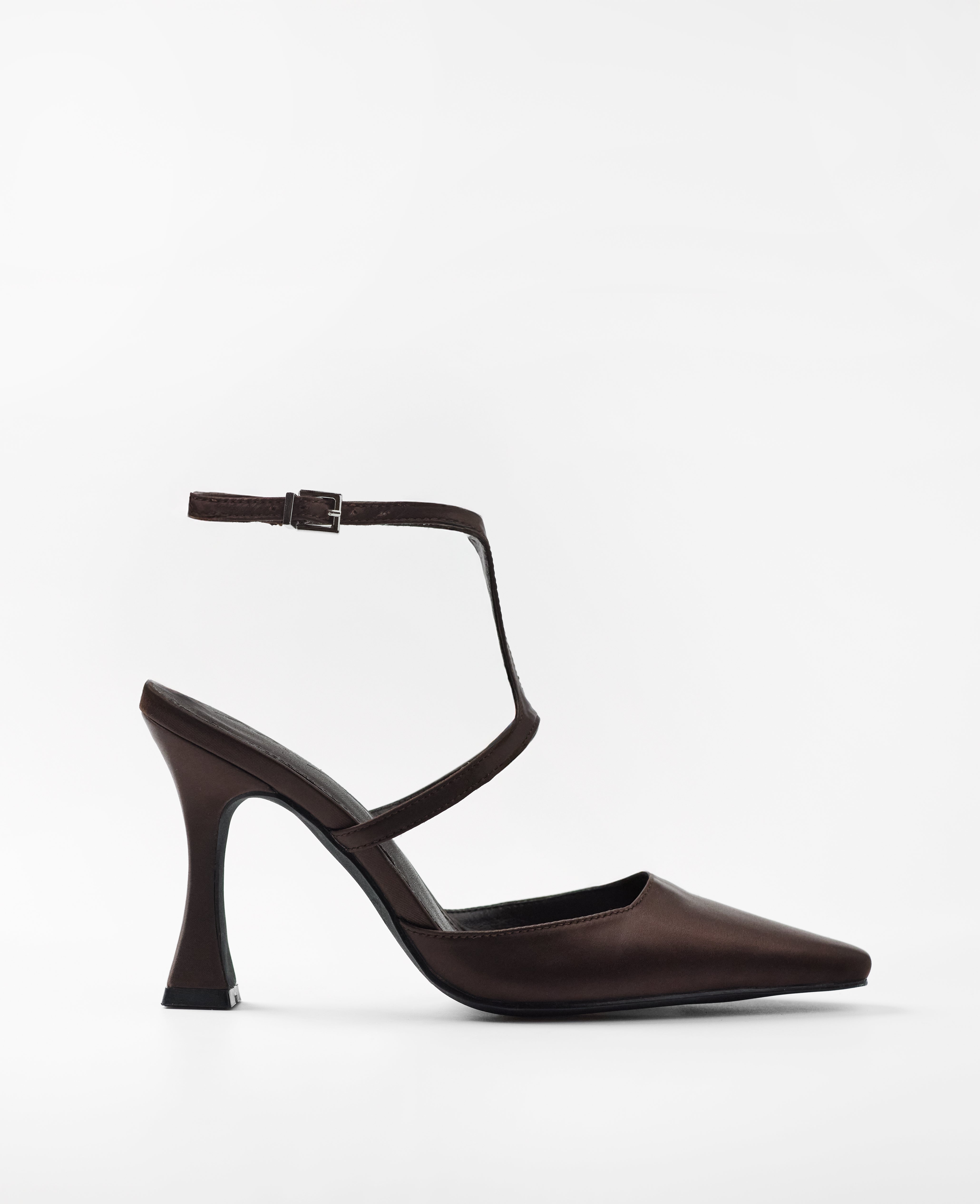 Mim shoes Tacón cerrado DANIELLE CHOCOLATE SATIN