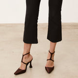 Mim shoes Tacón cerrado DANIELLE CHOCOLATE SATIN