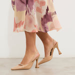 Mim shoes Tacón cerrado DINNA NUDE